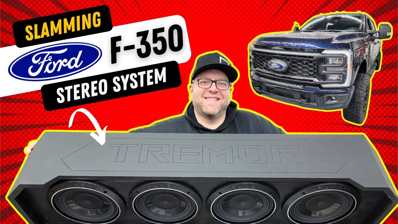 2023 Ford F350 Tremor Stereo System by Stereo Installs