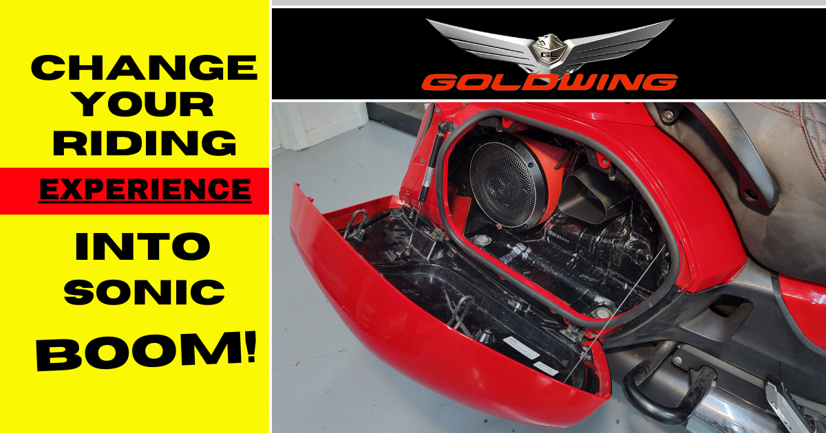 （USED）BHカスタム WSボード Honda Goldwing Subwoofer Kit: Custom Audio Upgrade for 2012-2017 Model
