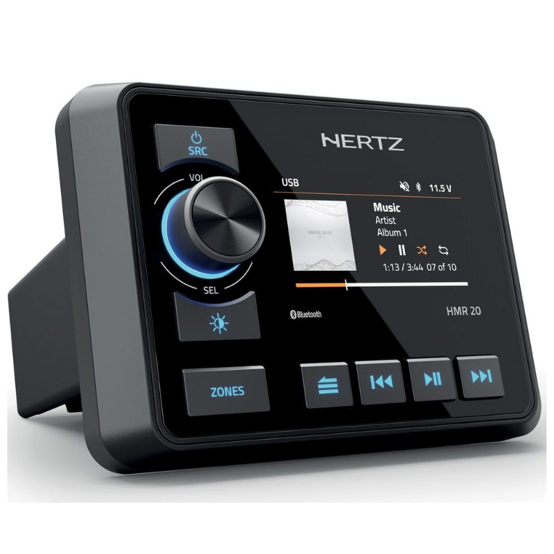 Hertz HMR 20 - Elevate your cruise with powerful radio and extended connectivity