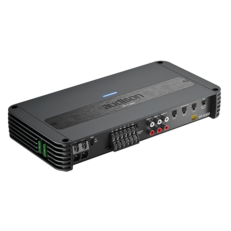 Audison SR 6.600 – 6-Channel Class D Amplifier Audison SR 6.600 – 6-Channel Class D Amplifier