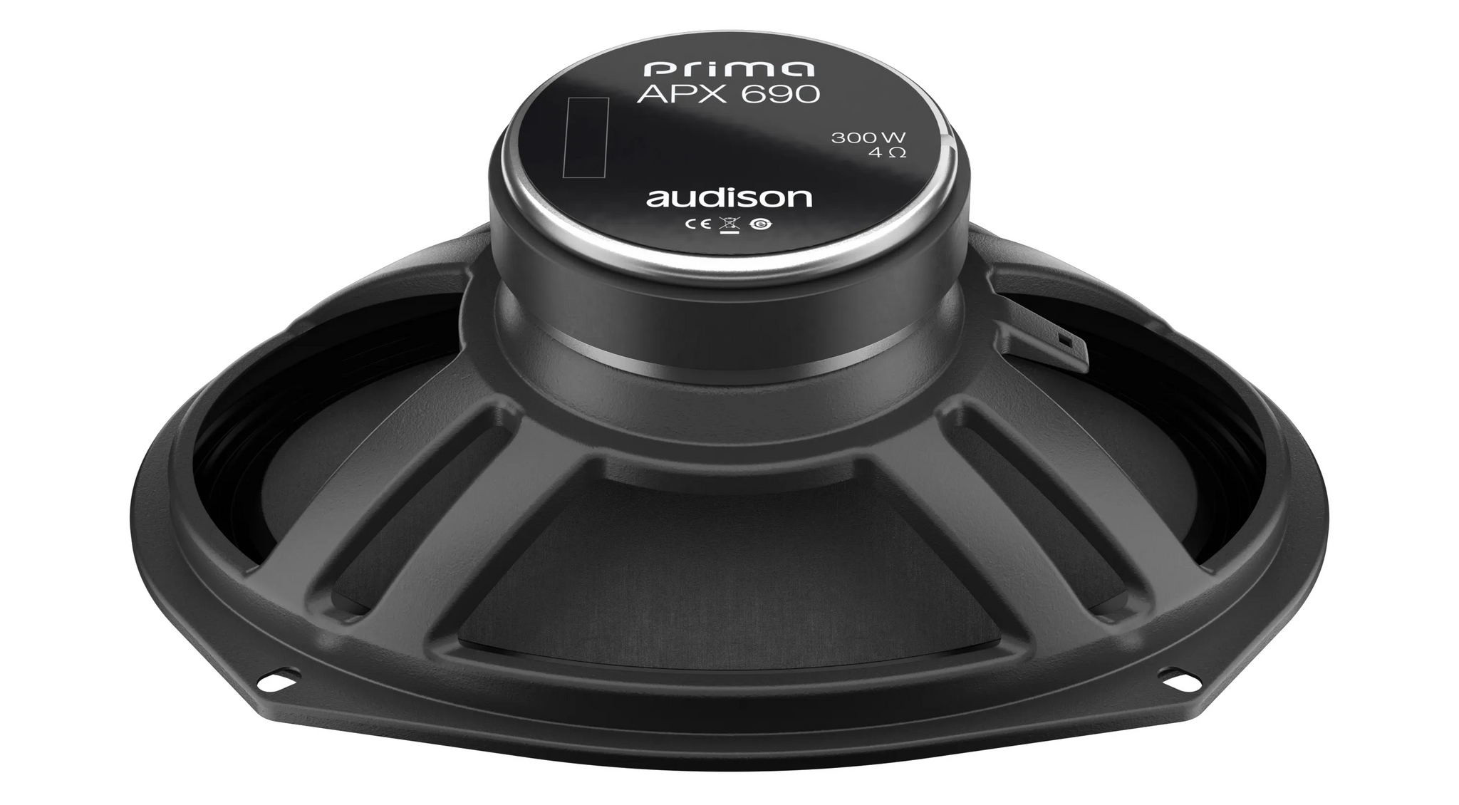 Upgrade your car's audio system to perfection with the Audison APX 690 Coaxial Speakers, delivering a consistent in-phase response and featuring an exclusive shallow Triple Wave profile for maximum excursion linearity.