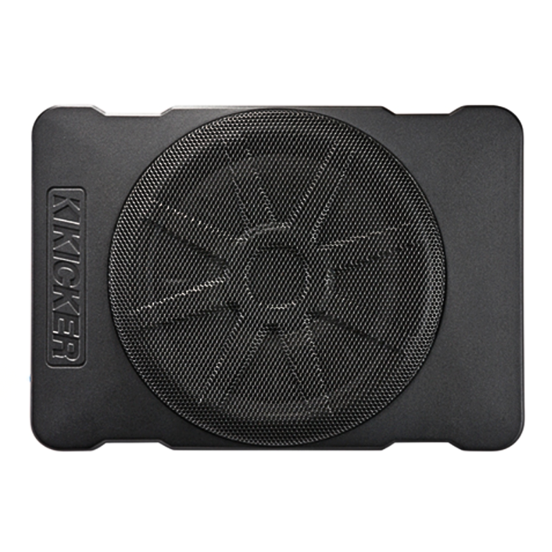 KICKER Hideaway HS10 10インチウーファー Amazon.com: KICKER 46HS10 Hideaway Compact Powered Subwoofer, 10