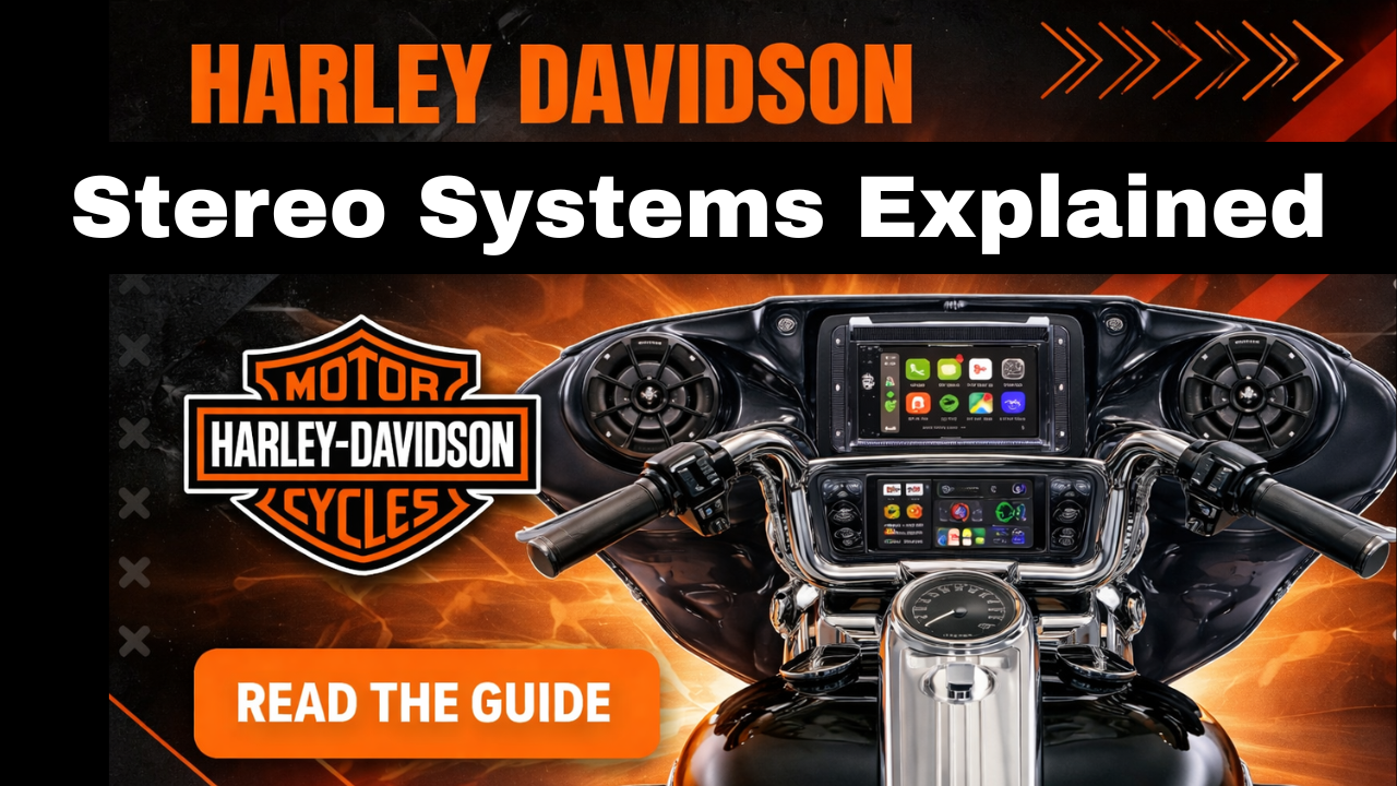 Motorcycle Stereo Systems Explained: Speakers, Amplifiers & Complete A