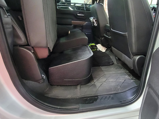 Six Series subwoofer installation finished.