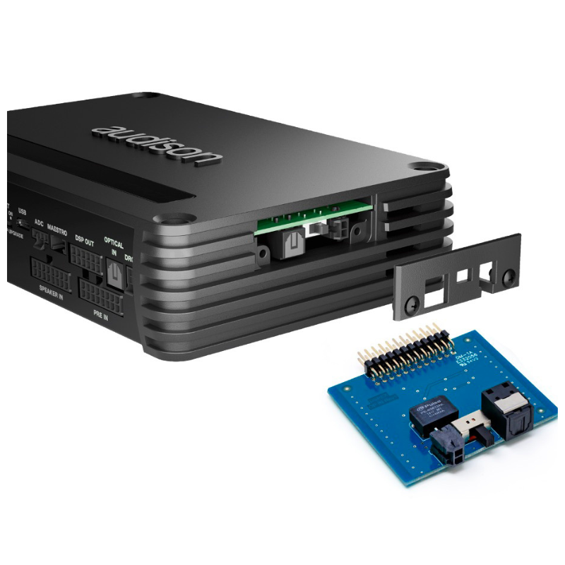 Audison AF M8.14 bit DSP Amplifier | 1120 W | 14 CH DSP + 8