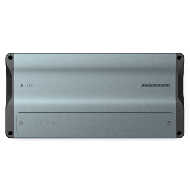 AudioControl A1100.5 Altitude 5-Channel Amplifier front panel with sleek matte grey finish.
