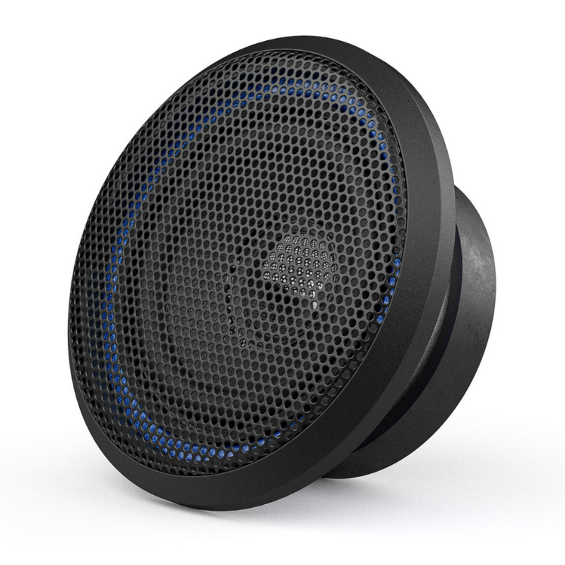 Left side view of AudioControl PNW-275 speaker with grille installed.
