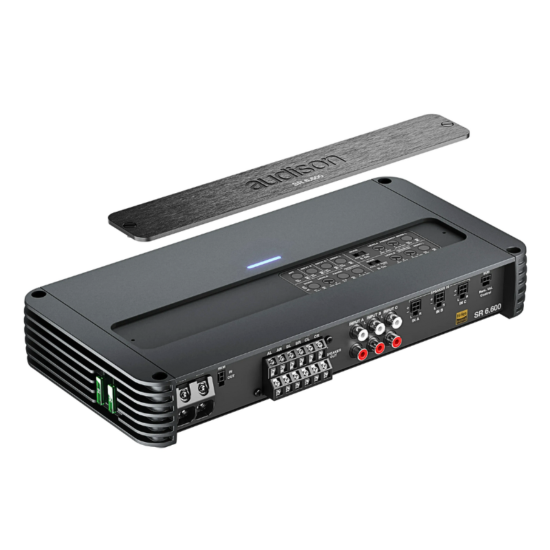 Audison SR 6.600 – 6-Channel Class D Amplifier