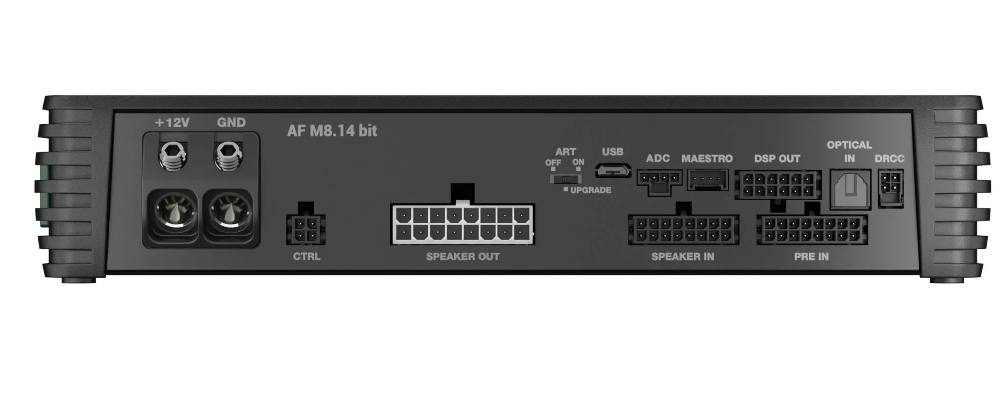 Audison AF M8.14 bit DSP Amplifier | 1120 W | 14 CH DSP + 8 x 140 W @ 2 ohm | D-class Fully Bridgeable