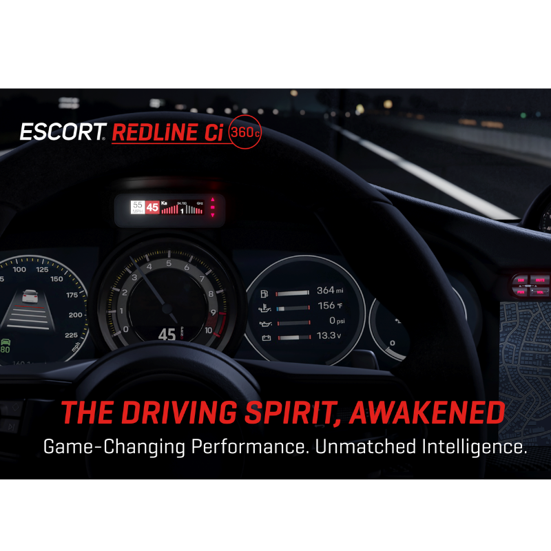 Escort Redline Ci 360c | Radar & Laser System- Call to explore Install