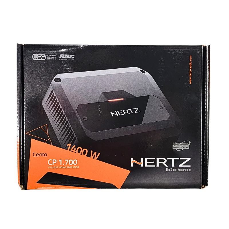 h7-cp コンプセット Hertz CP 1.700 – 700W Mono Class D Amplifier