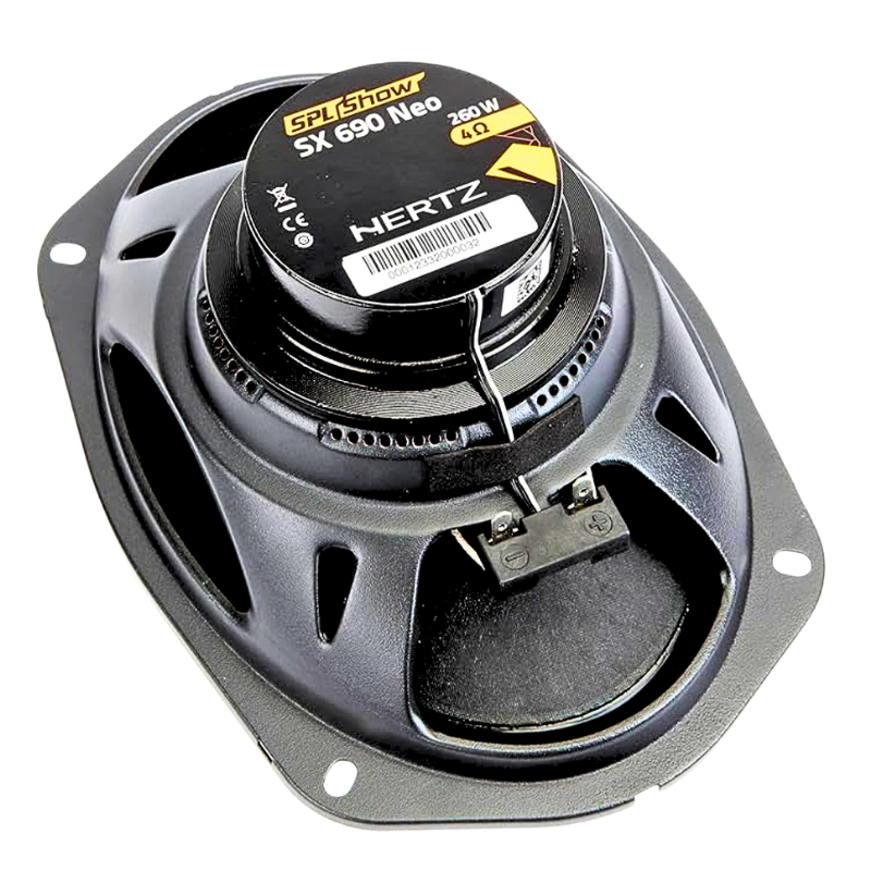 Hertz SX 690 H NEO 6x9 Motorcycle Speakers for 2024+ Harley Saddlebag