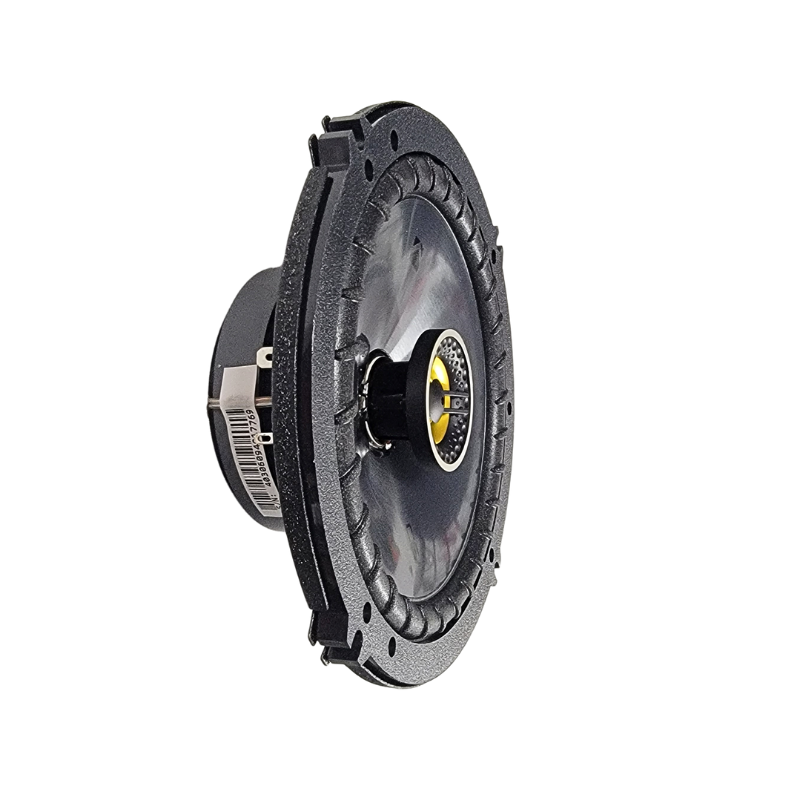 Side profile of Kicker CSC65 6.5″ speaker showing mounting depth.