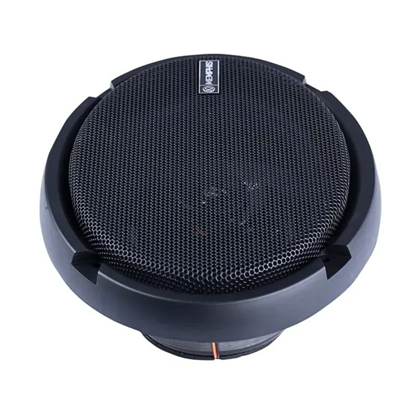 Memphis PRX6902 side profile view with grille attached for a clean OEM look.