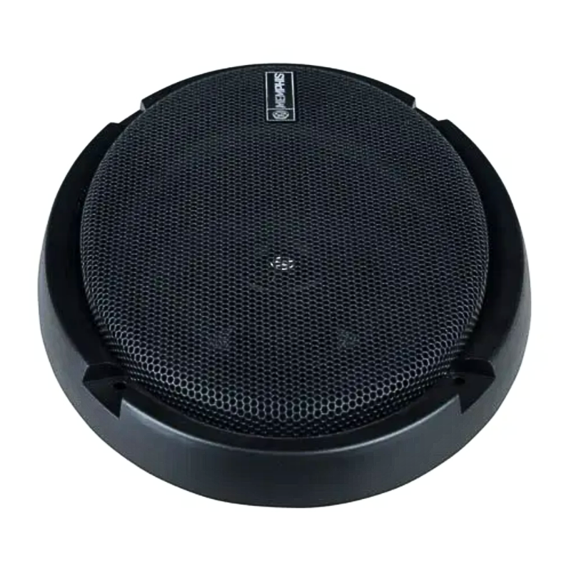 Memphis PRX69S angled long-side view with grille attached for a factory-style appearance.