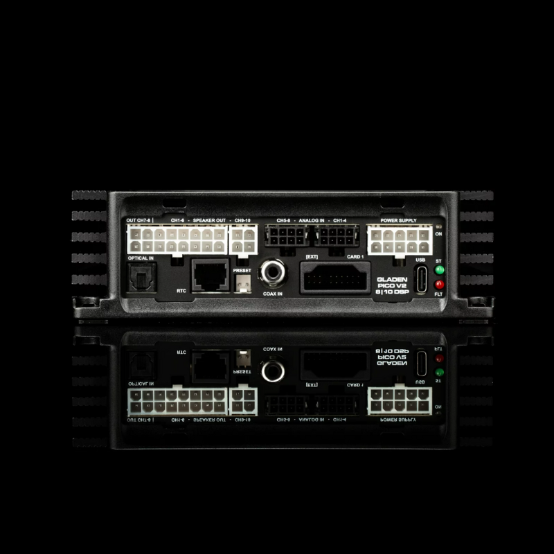 Mosconi Pico V2 8|10 DSP rear panel connections