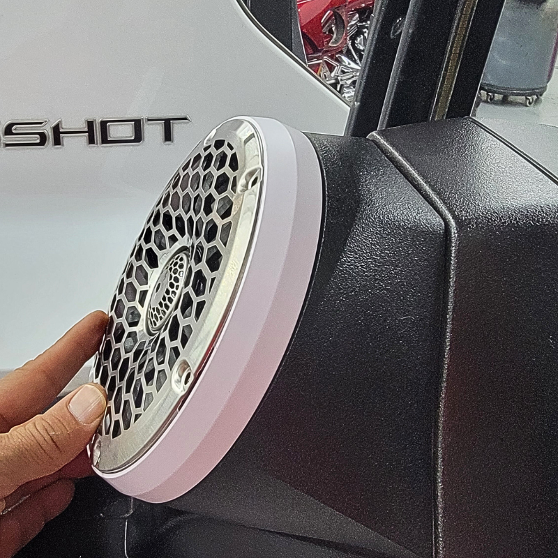Stereo Installs Six Series Back-Facing Speaker Pods Upgrade Kit