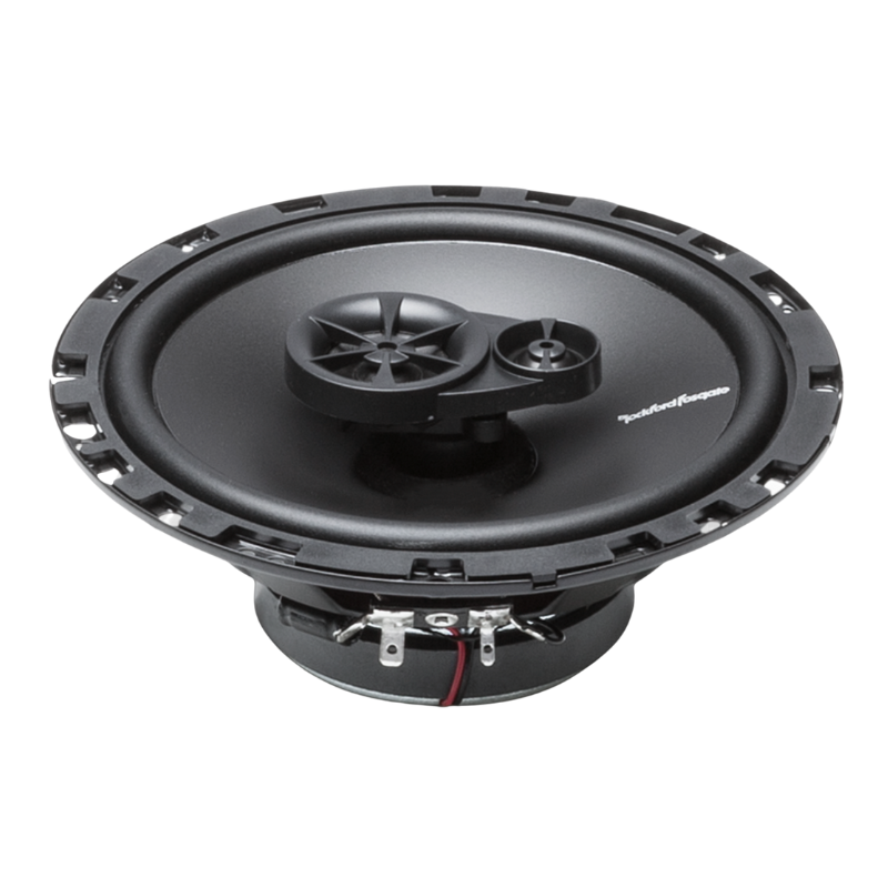 Back view of R165X3 speaker magnet and stamped steel frame