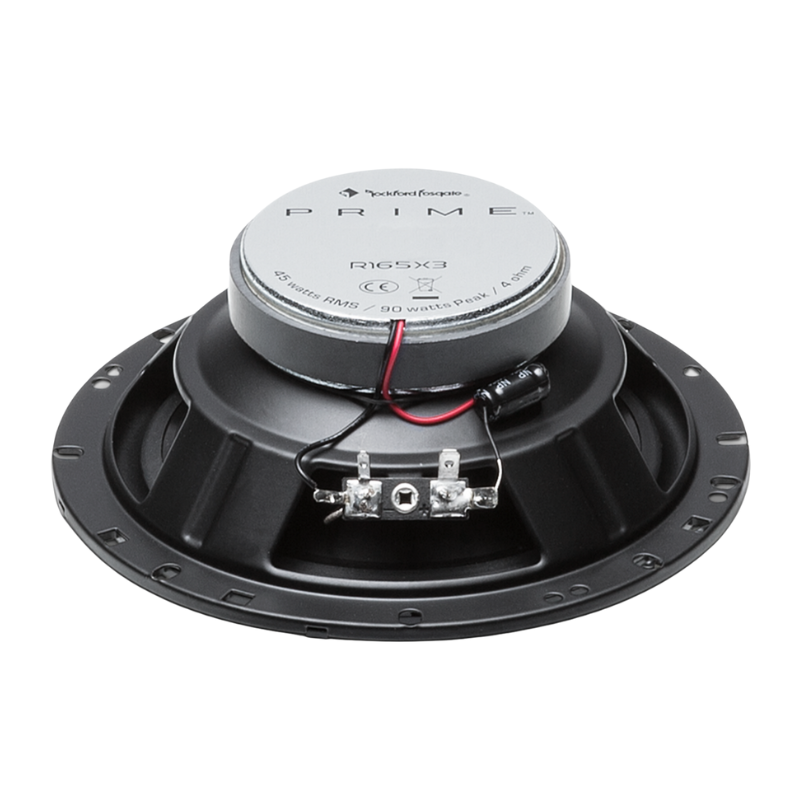 Factory speaker vs Rockford Fosgate R165X3 audio upgrade comparison