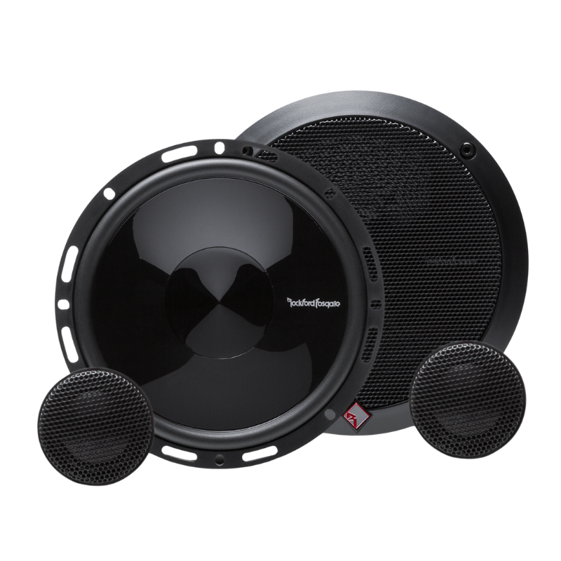 Rockford Fosgate P165-SE 6.5 inch component speaker set with tweeters and crossover