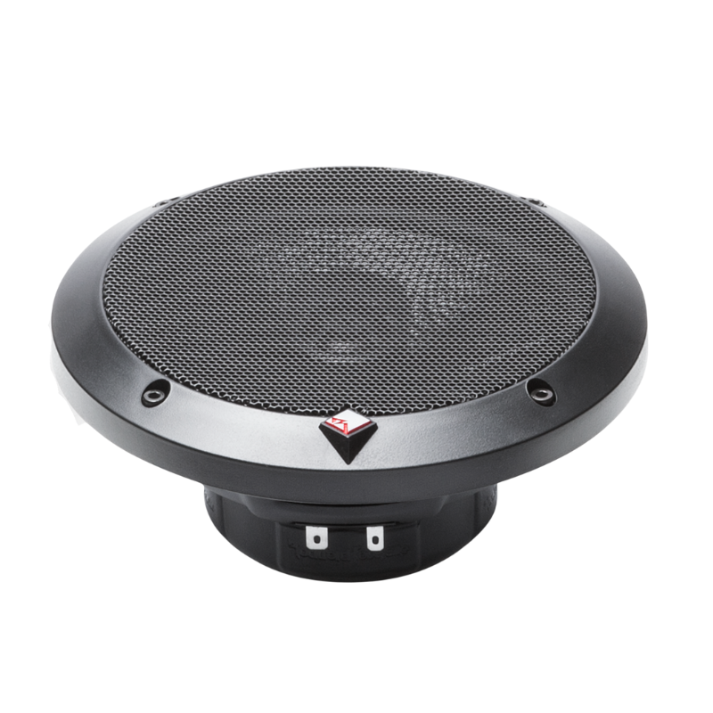 Rockford Fosgate P1675 speaker installed in car door panel