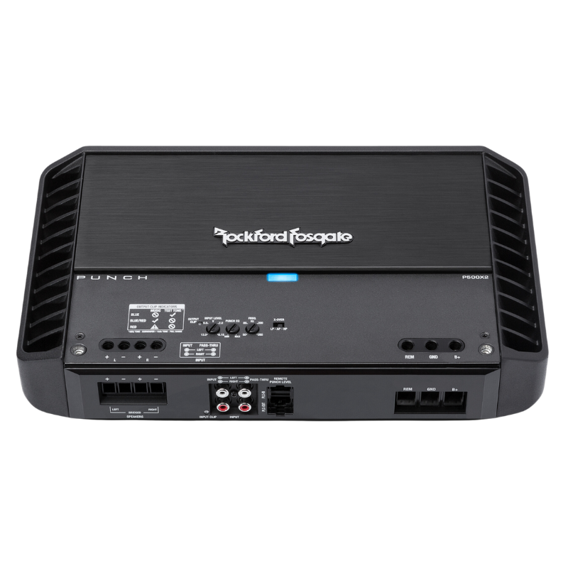 Rockford Fosgate Punch P500-2 アンプ Rockford Fosgate Punch P500X2 500 Watt 2-Channel Amplifier