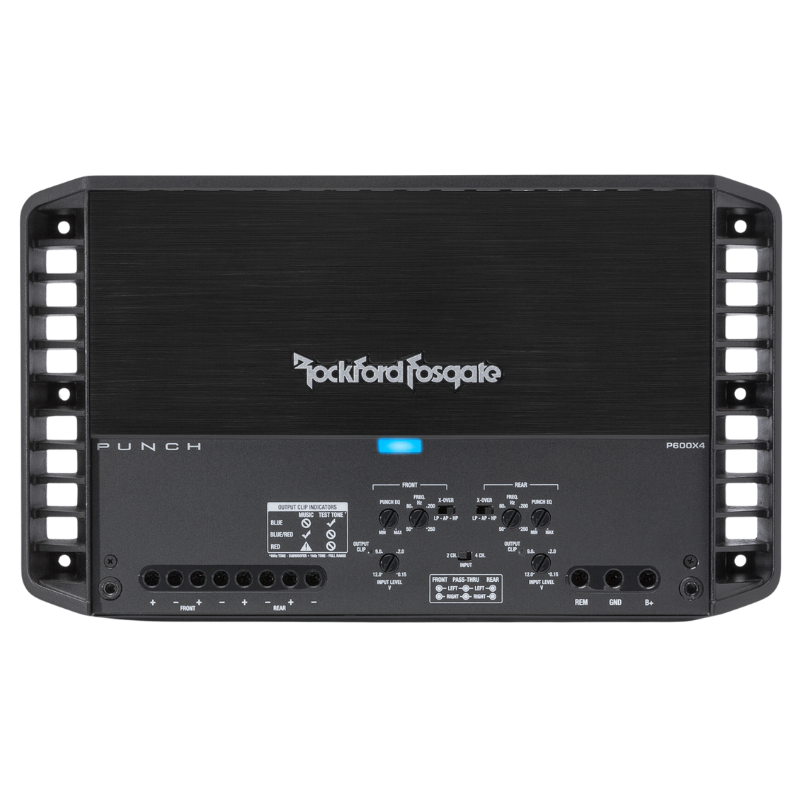Rockford Fosgate Punch P600X4 – 600 Watt 4-Channel Amplifier