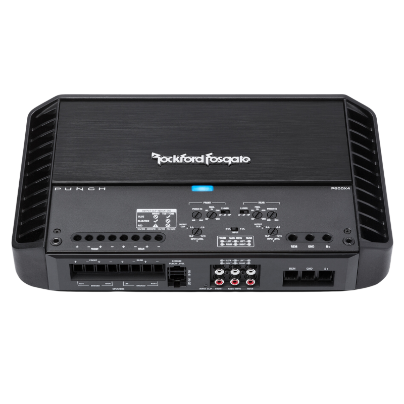 Rockford Fosgate Punch P600X4 – 600 Watt 4-Channel Amplifier
