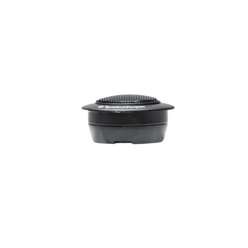 Side view of R165-S tweeter showing compact profile and housing.