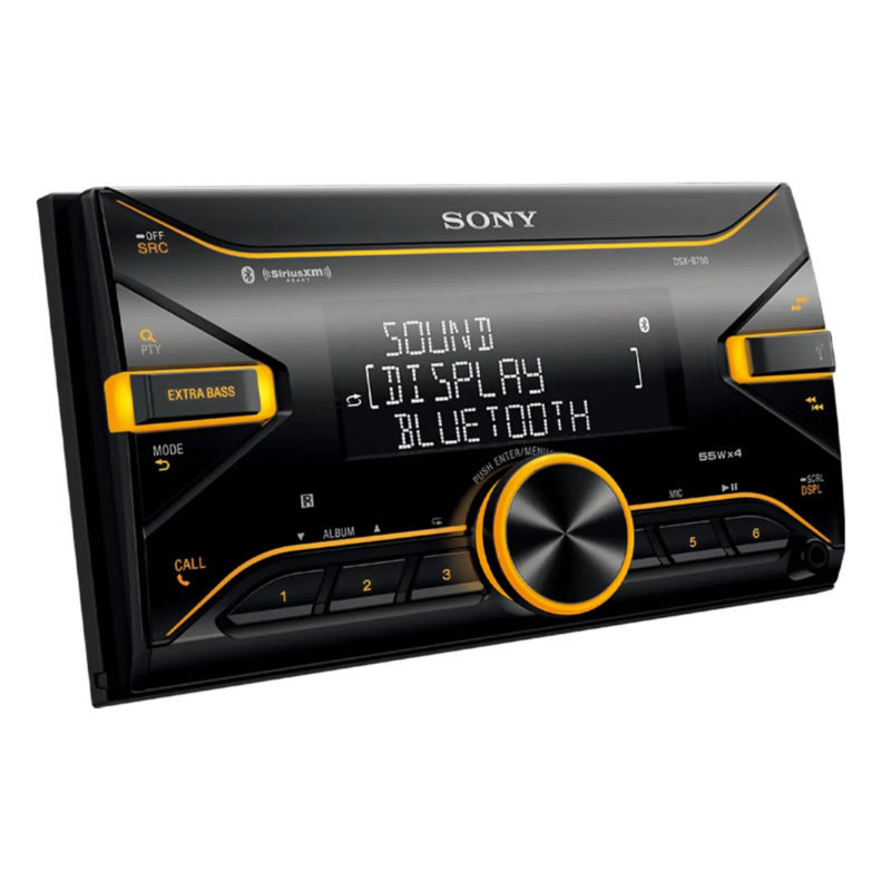 Dx Sony Reverb Sony DSX-B700 Double-DIN Media Receiver with Dual Bluetooth