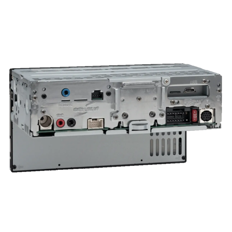 Rear-view camera input setup on Sony XAV-AX3700.