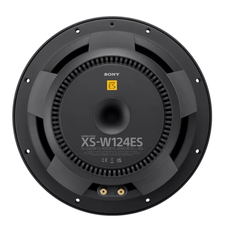 XS-W124ES installed in a sealed enclosure.