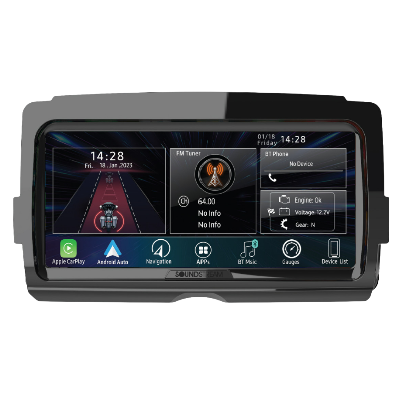 Soundstream Reserve V2 Carplay Android Auto Harley Davidson Touring Radio