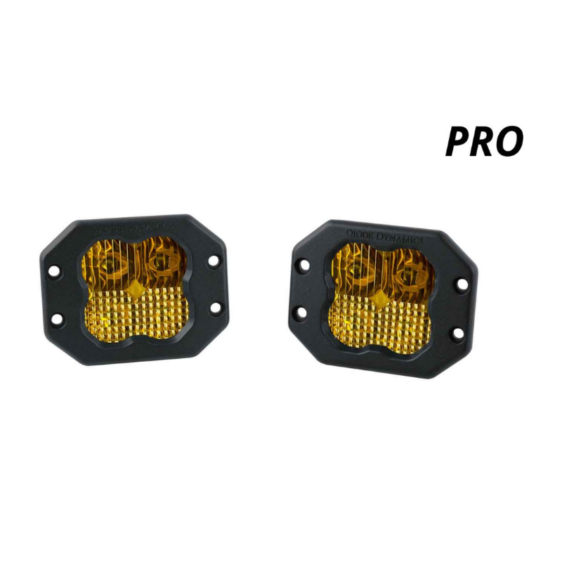 2 In Amber Led Lights 2x 2 Inch 80W Amber LED Cube Pod Lights - 80,000LM Spot Beam For Off-Road & Fog 8 Led Light Bar - Foto 10