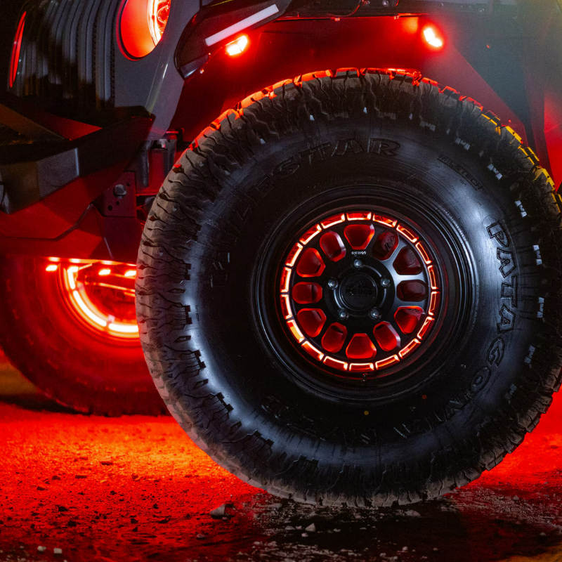 Stinger RSCWL10 COLORTRAIL Adjustable RGBW LED Wheel Light Kit