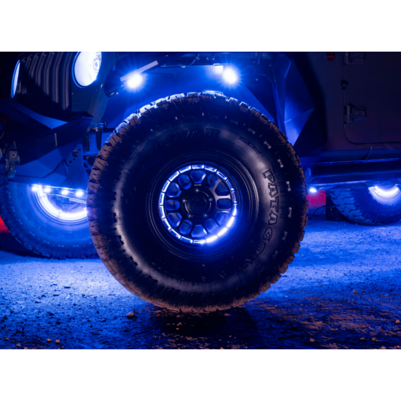 Color Wheel Lane Led Stinger RSCWL10 COLORTRAIL Adjustable RGBW LED Wheel Light Kit