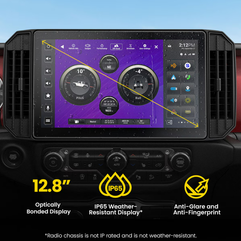 Stinger SRX-JW18128 – Horizon12® Multimedia Infotainment Display & Ins