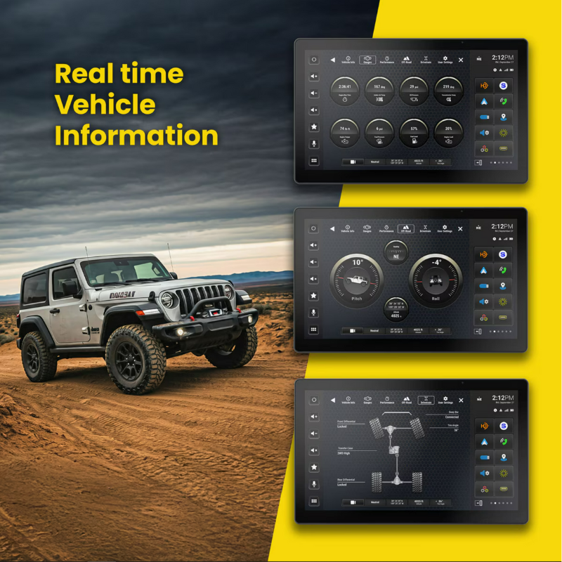 Product image of the Stinger SRX JW18128 Horizon12 Jeep Kit, variant view '8'.