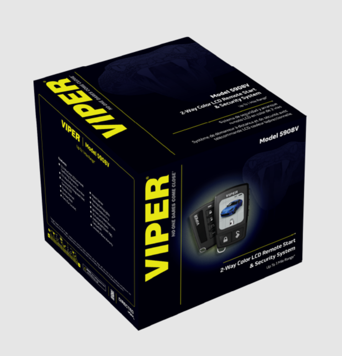 Viper 5908V 2‑Way Color LCD Security & Remote Start System