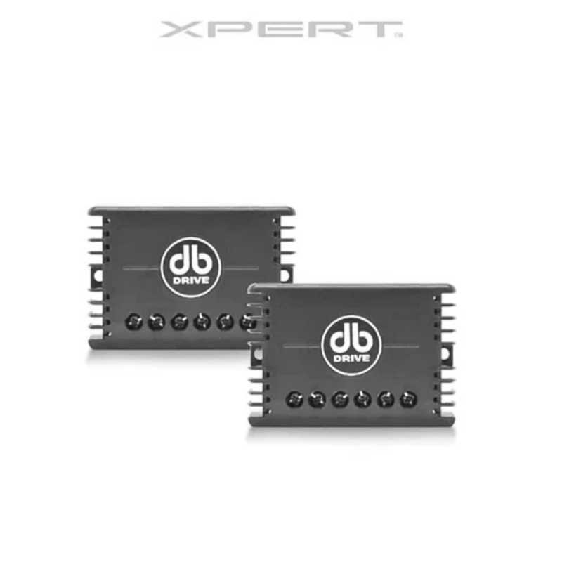 Xpert EX69NCD included 12dB passive crossovers with wiring connections for professional installation.